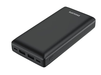 Philips 20000mAh Power Bank - Black